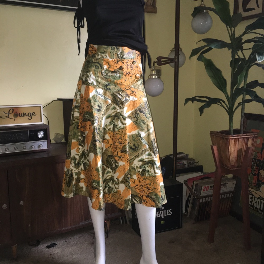 Vintage inspired Roman holiday pleated skirt class